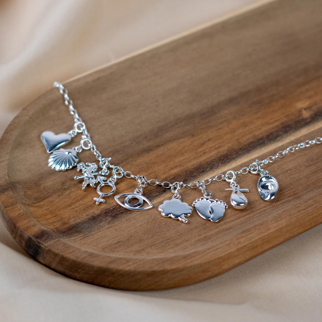 echtsilber schmuck armband schwangerschaft